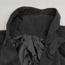 Gihuo Cape Poncho Women's Hooded Maxi Cloak Coat Winter Warm Long Cloak Cosplay Costumes Outerwear (Black)