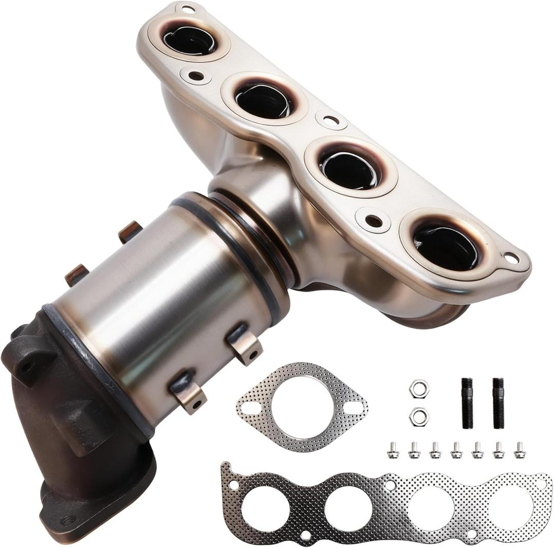 Catalytic Converter Compatible with 2015-2016 2011-2014 Elantra, 2013 Elantra Coupe, Elantra GT, 2014-2016 Forte 1.8L L4, 2013 Forte 2.0 L4, 16867, 641618, 41186, Manifold Catalytic Converter