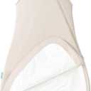 PurComfy Supersoft Sleep Sack 1.0 TOG, Premium Bamboo Viscose Baby Sleeping Bag 2-Way Zipper Sleep Sack Baby Wearable Blanket (6-15 Months, Oat)