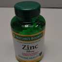 Natures Bounty Zinc 50mg, Immune Support & Antioxidant Supplement, Promotes Skin Health, 1 Caplet Per Day, Gluten Free, 250 Vegetarian Caplets, BB Date 03/29