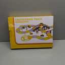 iHaHa Toddlers Construction Race Tracks Toys Gifts for 3 4 5 6 Years Old Boys Kids, 2PCS Electric Race Cars & 4 Pcs Construction Trucks, Birthday Gift Toys for Boys 2 3 4 5 6+