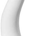 Uniquewise 51" Tall Animal Horn Shape Floor Vase: Elegant Ceramic White Accent for Entryway, Dining, or Living Room Decor - Distinctive Antler Design, Adding Nature-Inspired Charm to Your Home