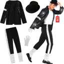 Morph Popstar Costume, 80s Costumes For Men, 90s Retro Outfits, Halloween Costumes For Adults, Halloween Costume For Men (XX-Large)