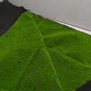 Artificial Moss Grass Turf Lawn,39inch DIY Artificial Grass Rug for Wedding Home Backyard Balcony Terrace TV Wall Indoor Outdoor Decor (Black Coffee)