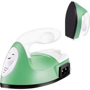 Mini Craft Iron Mini Iron Press,Mini Heat Press Machine for T Shirts Shoes and Hats Small Heat Transfer Vinyl Projects,Portable Travel Irons Mini Heat Press Crafting Craft Clothes