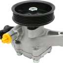 Chefull 21-5354 Power Steering Pump with Pulley Compatible with 2003-2006 Hyundai Santa Fe 2003-2006 Kia Sedona, 57100-26500