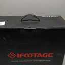 IFOOTAGE 80W LED Video Light, Bi-Color LED Panel Light, Bluetooth APP Control Lights for Video, 2700K-6500K/CRI 98/TLCI 99, LED Panel Light for Vlogging/YouTube/Studio Light, PL1 80BN