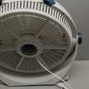 Lasko WindMachine 20" Large Floor Fan, with Pivoting Head for Whole Room Cooling, Portable Indoor 3-Speed Air Circulator, Gray, 3300