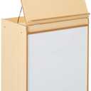 Childrens Factory Value Line Big Book Display Stand, Kids Bookshelf and Storage Organizer/Dry Erase Board, Classroom Furniture for Playroom/Homeschool/Daycare