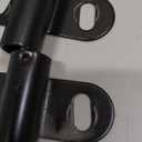 Heavy-Duty Wheelbarrow Axle Bracket Set - 10" x 0.63" Shaft and 2.1" x 3.3" Brackets - Compatible With 5/8" Axles - Includes Bolts and Nuts (1 Set)