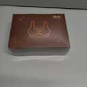 Wireless Bra Women Seamless Push Up Support Comfort V Neck Full Coverage Sleep T-Shirt Everyday Bras (Black, S)