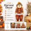 Shappy 60 Inch Large Scarecrow Fall Outdoor Porch Yard Garden Decoration