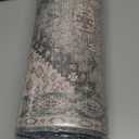 GENIMO Kitchen Mats for Floor, 2PCS Kitchen Rugs Non Slip Washable, Waterproof Anti Fatigue Mat, Comfort Standing Runner Rug for Sink, Office, Laundry, Home, 17.3"x47"+17.3"x30", Muted Green