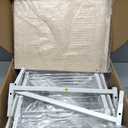 Rolling Cart with Drawers,Utility Cart with 6 Drawers,Rolling Storage Cart with Drawers and Wooden Tabletop & Lockable Wheel,White