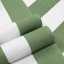 HENBAY Large Oversized Beach Towel - 35 x 70 Inch Microfiber Pool Towel, Green Striped Quick Dry Cabana Swim Towel