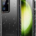 SPORTLINK for Samsung Galaxy S23 Ultra Case Waterproof - Built in Lens & Screen Protector[IP68 Underwater][6.6FT Military Dropproof][Dustproof] Full Body Shockproof Case for Galaxy S23 Ultra 6.8 (Black)