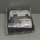 Couch Cushion Covers for Sectional Sofa L Shape Washable Separate Seat Chaise Couch Cover Stretch Sofa Slipcovers with 2 Pcs Pillowcases(2 Seater + 1 Chaise, Dark Grey)