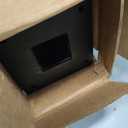 Mailbox Post 58 x 2 x 2 inches - Heavy Duty Steel Mail Box Post with Black Powder Coating Surface - In-Ground Post for Concrete Roadside, Lawn or Sidewalk.