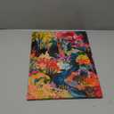 QWETTY666 Colorful Abstract Flower Wall Art Watercolor Botanical Canvas Wall Decor Vintage Aesthetic Wildflower Picture Print Abstract Nature Plant Landscape Painting 12x16in Ready To Hang