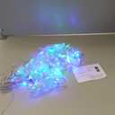 MUYUN Christmas Lights Outdoor Decorations 13.8ft 200 LED Christmas Lights with 12 Stars,8 Modes Dimmable Fairy String Light for Wedding Party Holiday Christmas Decorations(Warm White)