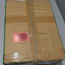 Modern Crystal Chandeliers for Dining Room Light Fixture, 6-Light Rectangle Chandelier Ceiling Light for Kitchen Island Living Room, L31.5 Inch, Chrome Finsh