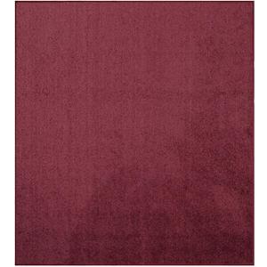 Bright House Solid Color Area Rugs Cranberry - 2' Square, Indoor, Stain & Fade Resistant, Perfect for Living Room, Bedroom, Dining Room, Entryway, Pet & Kids Friendly Rug, Wedding, Made in USA