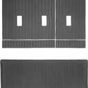 Yakitoko 3D TPE Car Trunk Cargo Liner Mat for 2021-2026 Chevrolet Tahoe Cadillac Escalade and GMC Yukon 2021-2024 7/8Seat with Backrest Mat Custom Fit All-Weather Waterproof Floor Protection