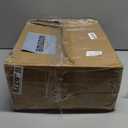 Pinkpum 5 Pack Stackable Plastic Storage Closet Organizers and Storage Bins Drawer Shelf Storage Container for Wardrobe Cupboard Kitchen Bathroom Office White