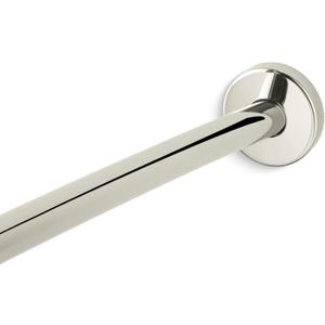 KOHLER K-9351-SN EXPANSE CURVED SHOWER ROD - CONTEMPORARY, Vibrant Polished Nickel
