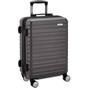 Premium Hardside Spinner Luggage with Built-in TSA Lock, Carry On 55cm, Black