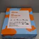 Toozey XL Pet Heating Pad, Waterproof & Chew Resistant, 6 Temp Settings with Timer, 47x28 in for Dogs & Cats (Grey)