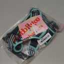 rabbitgoo Dog Harness No Pull with 2 Leash Clips, Adjustable Soft Padded, Reflective Oxford No Choke Pet Vest with Easy Control Handle for Large Dogs, Black & Turquoise, XL