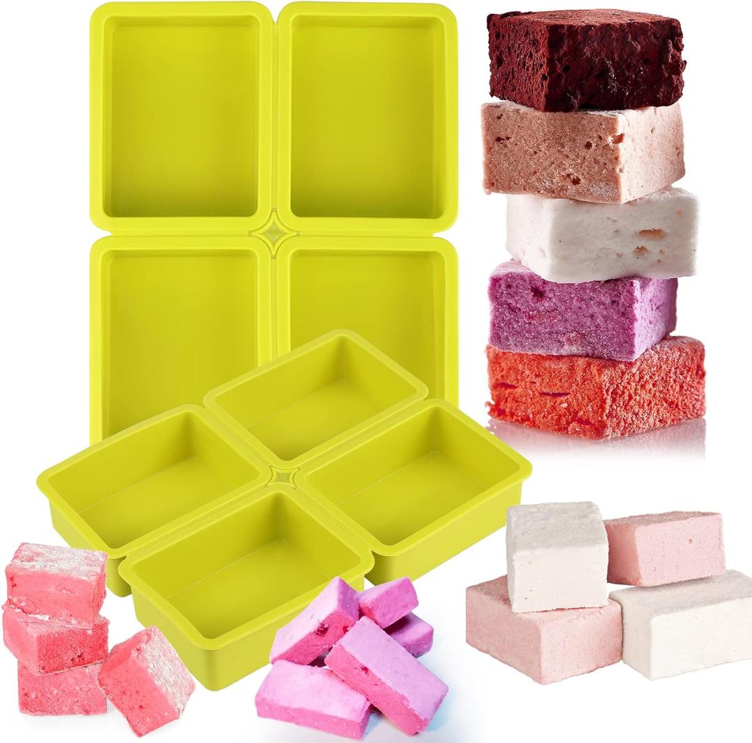 Vodolo Freeze Dryer Tray Dividers Silicone - Rectangle Freeze Dryer Accessories for Dairy, Eggs, Ice Cream, Paste Food