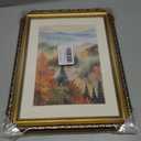 ARPEOTCY Vintage Gold Framed Wall Art, Fall Forest Autumn landscape Paintings, Aesthetic Canvas Prints Artwork with Frame, Classical Victorian Wall Decor for Living Room Bedroom 11x14 inch