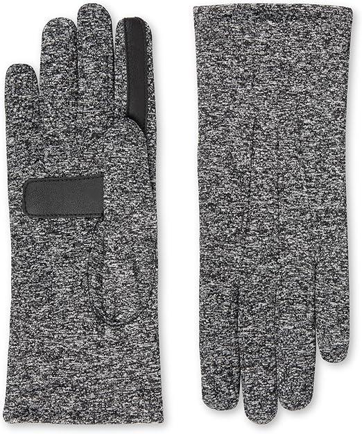 isotoner Women's Spandex Cold Weather Stretch Gloves With Warm Fleece Lining