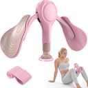 Pelvic Floor Exercise Devices Kegel Exerciser Muscle Trainer 15-70lbs Adjustable for Women/Men, Inner Thigh Exerciser Hip Abductor Machine with Resistance Band, Leg Workout
