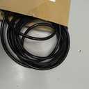 Uxcell 4mm ID x 6mm OD Silicone Tubing, 9.8ft High Temp Silicone Air Tube Drip Irrigation Hose Pipe for Home Brewing Wine Beer Line and Aquaponics, Black