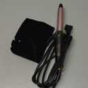 Ukliss 3/4 Inch (19mm) Mini Curling Iron | for Beach Waves & Natural Curls | Short to Medium Hair & Bobs | 30s Fast Heat & Dual Voltage, Black