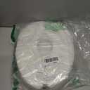 DMI Raised Toilet Seat Toilet, Toilet Seat Riser, Seat Cushion and Toilet Seat Cover to Add Extra Padding to the Toilet Seat while Relieving Pressure, 2 Inch Pad, White