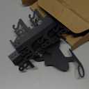 Tyenaza 36 Inch Snow Gauge Outdoor, Large Iron Snowfall Measuring Gauge Stick Outdoor Snow Depth Measure Rod for Garden Yard Christmas Decorations