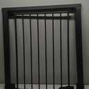 Cumbor 29.7-40.6" Baby Gate for Stairs, Baby Essential Safety Gate, Mom's Choice Awards Winner-Dog Gate for Doorways, Pressure Mounted Auto-Close Pet Gates for Dogs Indoor, Durable Child Gate, Black