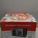 Gourmia French Door Air Fryer  25 Qt Large Capacity Convection Oven, Fryfroce 360, Digital Display with 17 Cooking Presets, Bake, Toast, Roast, Dehydrate, Fits 12 Pizza (Stainless Steel)