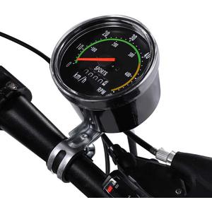 Bicycle Speedometer, Bicycle Computer,Bike Speedometer Mph Mechanical Bicycle Computer Bike Speedometer Odometer Cycling Stopwatch Cyclocomputer