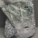 WDIRARA Men's Contrast Sequins Fringe Trim Sleeveless Open Front Party Club Jacket (3X-Large)