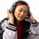 Skullcandy Crusher Evo Wireless Bluetooth Headphones with Extra USB-C Charging Cable, Multi-Sensory Bass, Noise Isolating Over-Ear Fit, 40 Hours Battery, Microphone for iPhone Android - Chill Grey