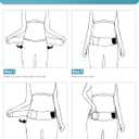 Sacroiliac SI Joint Belt for Women & Men - Adjustable Pelvic Hip Support Brace, Posture Corrector Belt for Sciatica Lower Back Discomfort Pregnancy Support Anterior Pelvic Tilt Correction (L)