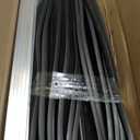 Garage Door Seals Bottom Rubber - Jobon 18 Ft Heavy-Duty Garage Door Weather Stripping Bottom Seal with Pre-drilled Aluminum Track Retainer Kit, Easy Installation for Home & Commercial