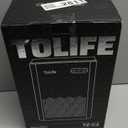 ToLife Dehumidifier for Home 95 OZ Water Tank, 1000 sq.ft Dehumidifiers for Basement Bedroom Bathroom with Auto Shut Off 7 Colors LED Light, Grey