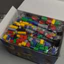 1000 Pieces Building Blocks, Bulk Classic Building Bricks Toy, Big Box of Basic Bricks, Compatible with Major Brands, Educational Construction Toys & Gifts for Kids 4+ (Regular 6c)