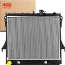 Radiator Replacement for 2009-2012 Chevy Colorado 5.3L, 2006-2017 GMC Canyon 2.8L 2.9L 3.5L 3.7L 5.3L, 2006-2010 Hummer H3 H3T 3.5L 3.7L 5.3L